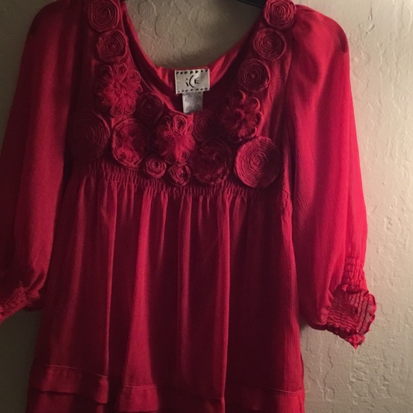 Ice Tops - Red blouse ICE brand really pretty ❤️